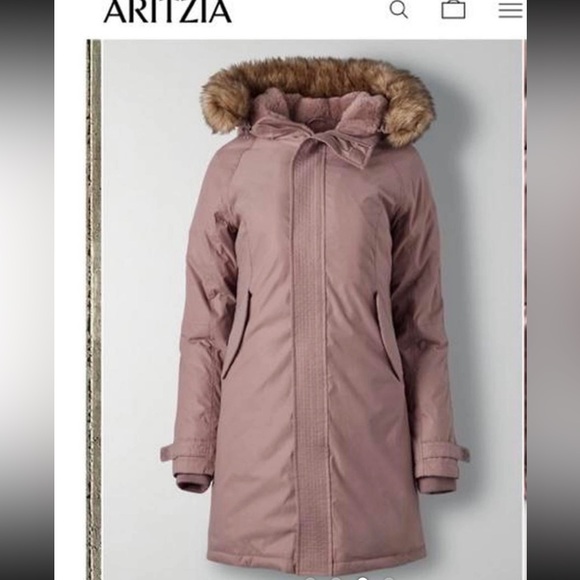 TNA Summit Parka in the colour PINK. (XXS) - Picture 7 of 9